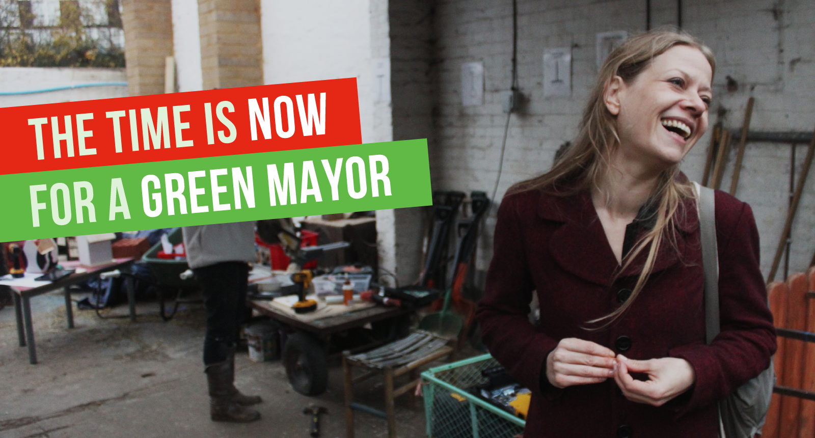 The Time is Now for a Green Mayor - at Kentish Town City Farm
